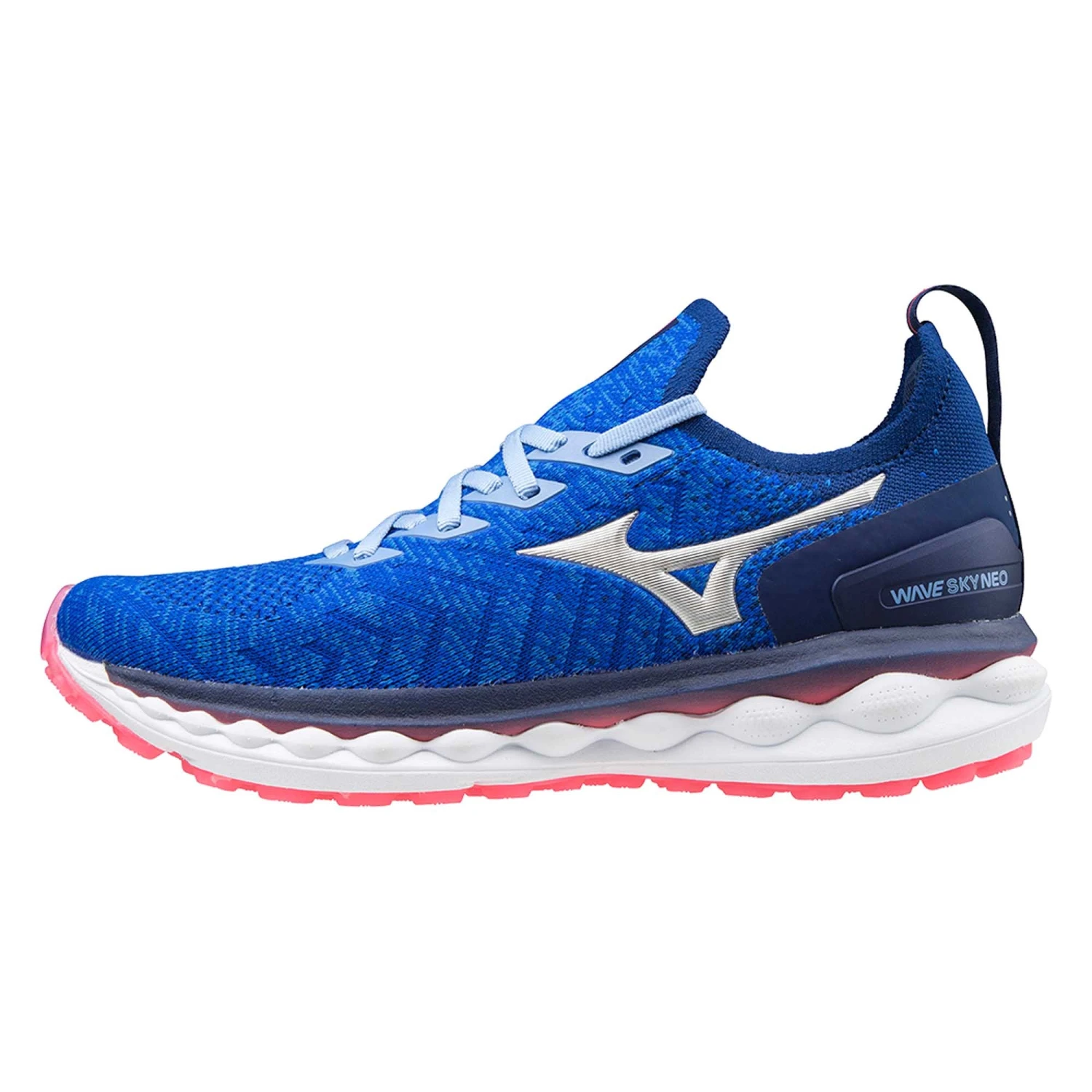 Mizuno | Women's Wave Sky Neo Running Shoes - Reflex Blue 3 Mizuno | Women's Wave Sky Neo Running Shoes - Reflex Blue
