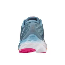Mizuno | Women's Wave Inspire 19 Running Shoes - Provincial Blue -Cheap Sports Store J1GD234421 W Mizuno WaveInspire19 back