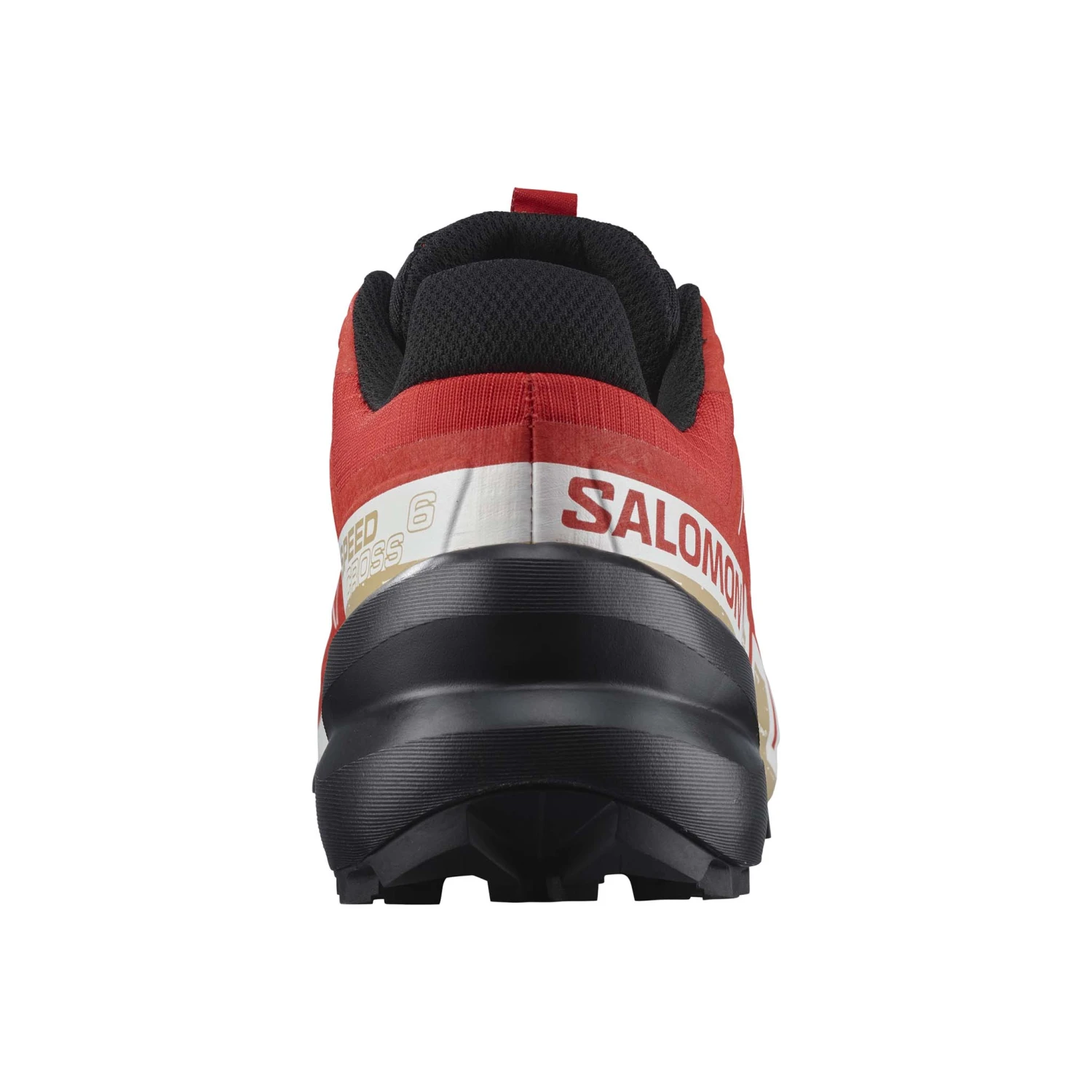 Salomon | Men's Speedcross 6 Running Shoes - Fiery Red 7 Salomon | Men's Speedcross 6 Running Shoes - Fiery Red - Image 5