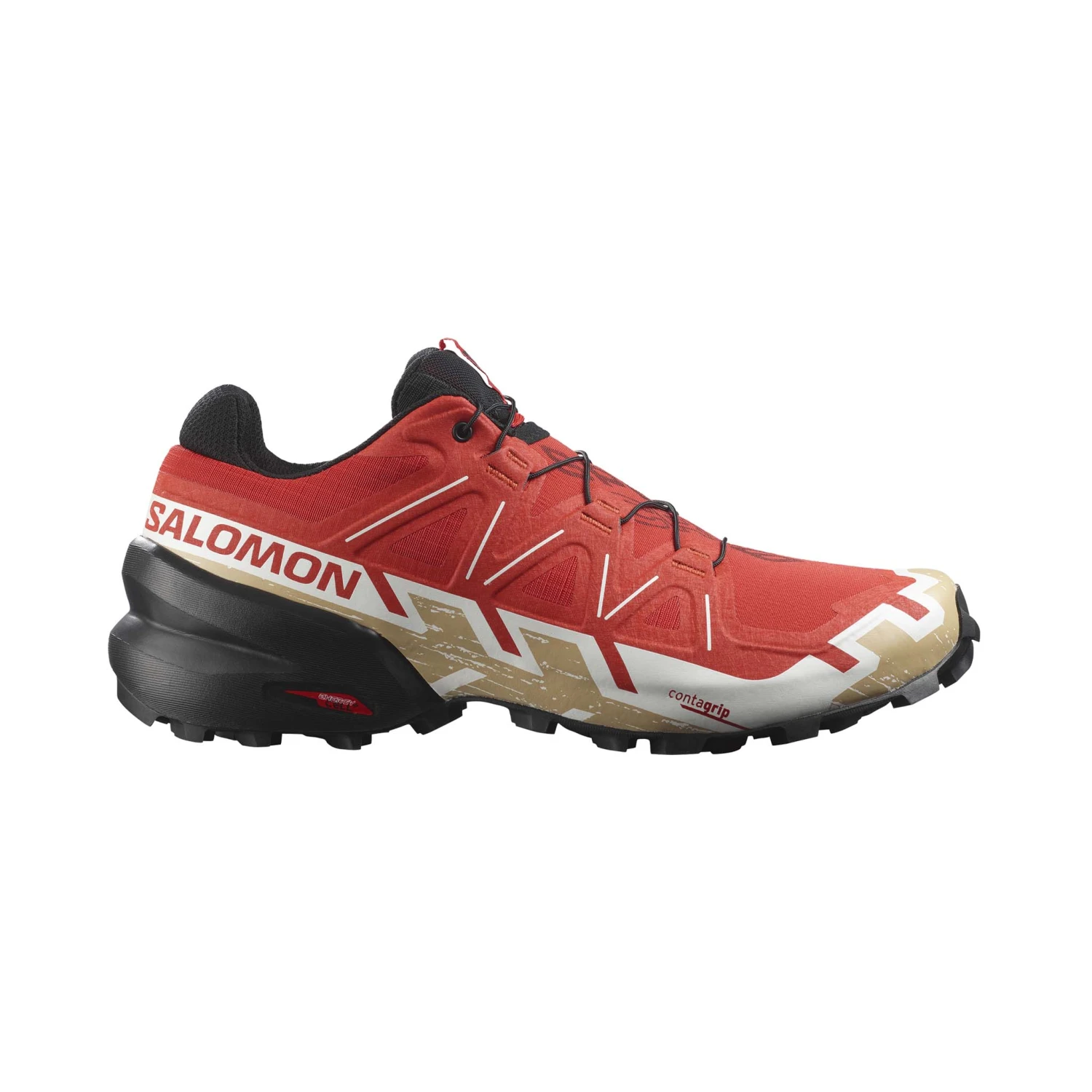 Salomon | Men's Speedcross 6 Running Shoes - Fiery Red 3 Salomon | Men's Speedcross 6 Running Shoes - Fiery Red