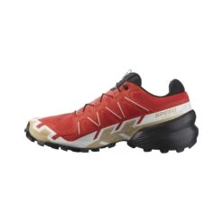 Salomon | Men's Speedcross 6 Running Shoes - Fiery Red 10 Salomon | Men's Speedcross 6 Running Shoes - Fiery Red -Cheap Sports Store L41738200 M Salomon Speedcross6 side2