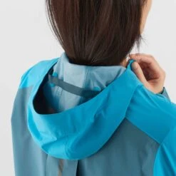 Salomon | Women's Bonatti Trail WP Jacket 14 Salomon | Women's Bonatti Trail WP Jacket -Cheap Sports Store LC1600400 F salomon bonattitrailwpjacket hooddetail