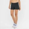 Salomon | Women's Cross 2in1 Shorts - Deep Black -Cheap Sports Store LC1892100 W Salomon Cross2in1Short front