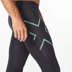 2XU | Men's Light Speed Compression Tights 11 2XU | Men's Light Speed Compression Tights -Cheap Sports Store MA5305bblksgf M 2xu lightspeedcomptights sidedetail
