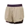 Ronhill | Women's Life Twin Short - Latte -Cheap Sports Store RH 005543RH 01005 W Ronhill LifeTwinShort front