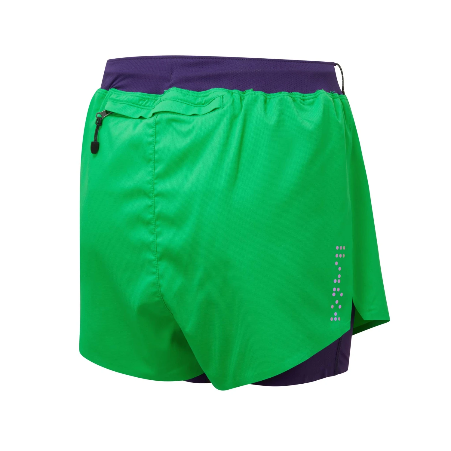 Ronhill | Women's Tech Distance Twin Short - Bright Green 4 Ronhill | Women's Tech Distance Twin Short - Bright Green - Image 2