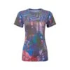 Ronhill | Women's Tech Golden Hour Tee - Dark Cobalt Victory -Cheap Sports Store RH 006706RH 00981 W Ronhill TechGoldenHourTee front
