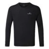 Ronhill | Men's Core L/S Tee - Black -Cheap Sports Store RH005790RH00681 M ronhill corelstee front