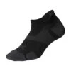 2XU | Unisex VECTR CUSHION No Show Sock -Cheap Sports Store UA5043eblkttm 2XU vectrlightcushionns front