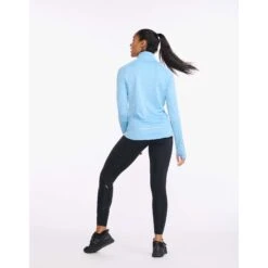 2XU | Women's Ignition 1/4 Zip -Cheap Sports Store WR6672aMIRSRF W 2XUIgnition14Zip backfullbody