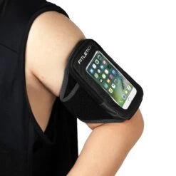 Fitletic | Unisex Forte Running Arm Band -Cheap Sports Store forte black on arm 2