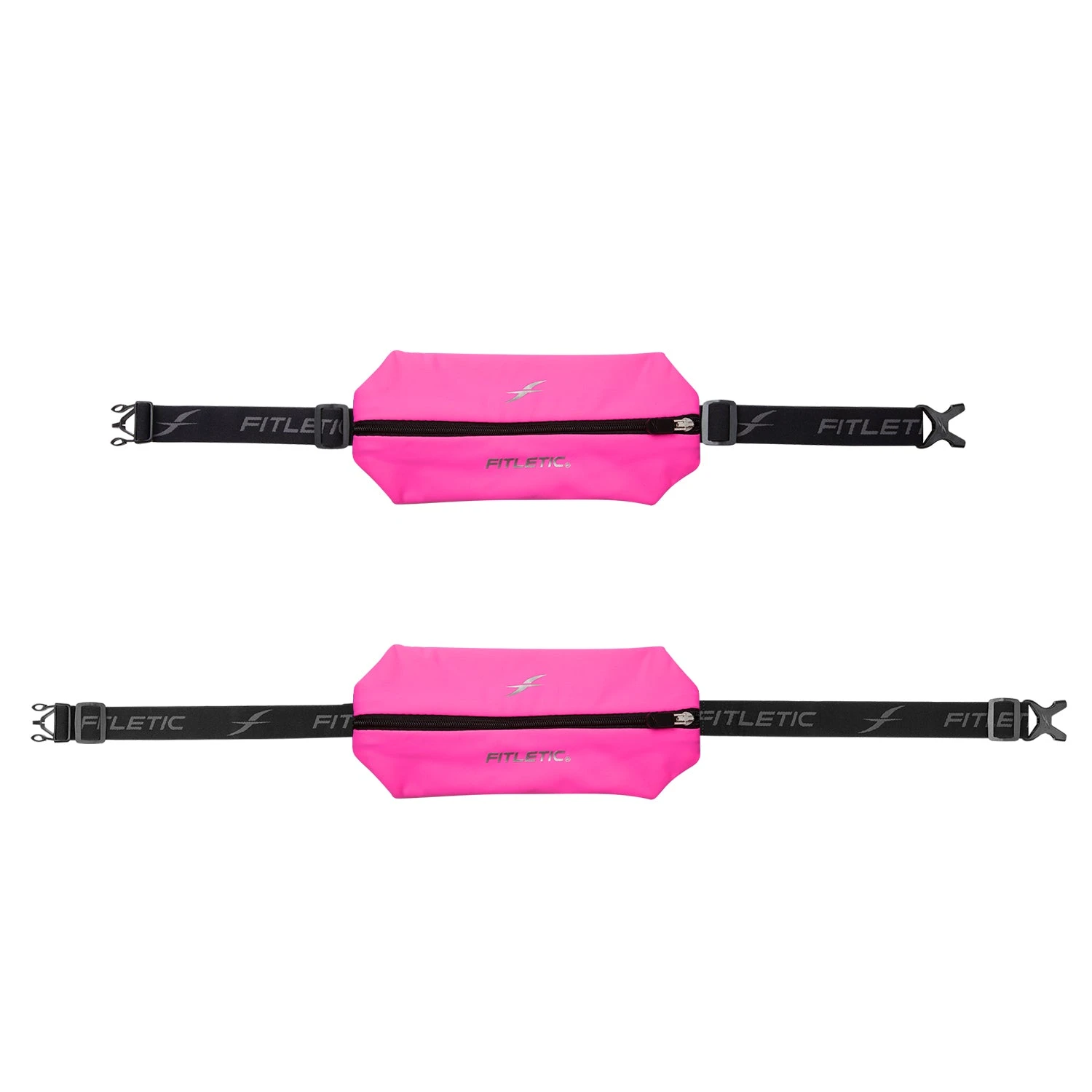 Fitletic | Unisex Mini Sport Belt - Pink 4 Fitletic | Unisex Mini Sport Belt - Pink - Image 2
