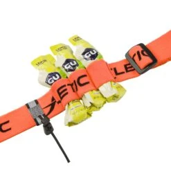 Fitletic | Unisex Race II Number Running Belt - Orange -Cheap Sports Store race ii number belt black neon orange gel loops 1
